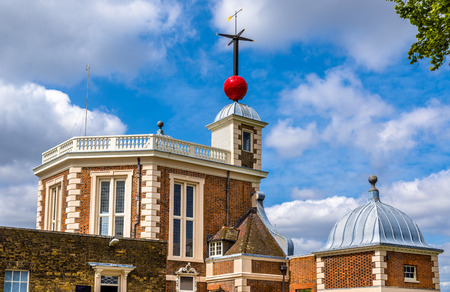 Flamsteed House at Greenwich Observatory - Londonの写真素材