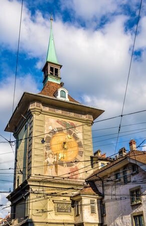 Zytglogge tower, a medieval landmark in Bern, Switzerland