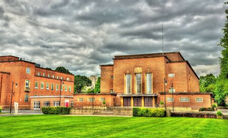 View of Queen's University in Belfast - Northern Irelandのeditorial素材