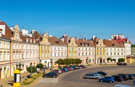 View of Castle square in Lublin - Polandのeditorial素材