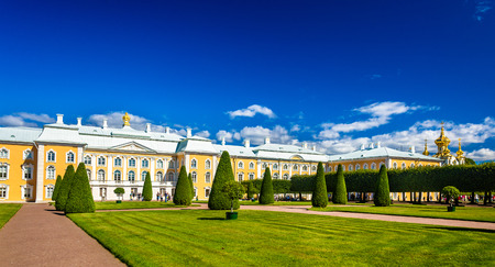 The Grand Palace of Peterhof - Russiaのeditorial素材