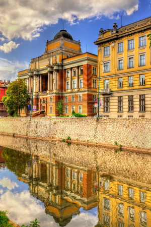 Law Faculty of Sarajevo Unversity - Bosnia and Herzegovinaの写真素材