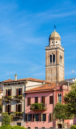 Santa Maria in Organo, a Roman Catholic church in Veronaの写真素材
