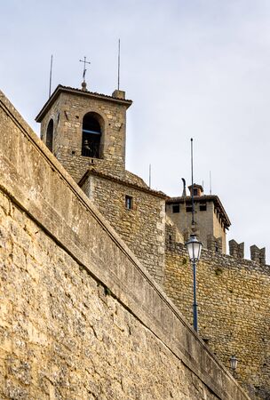 Guaita, the First Tower of San Marinoのeditorial素材