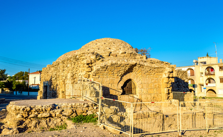 Ancient Frankish Baths in Paphos - Cyprusの写真素材