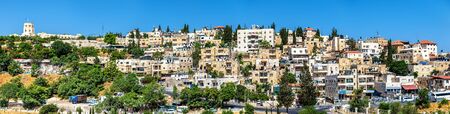 View of Arab neighborhoods in Jerusalem - Israel