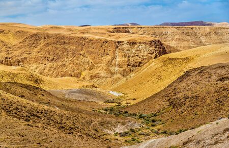 The Judaean Desert near the Dead Sea - Israelの写真素材