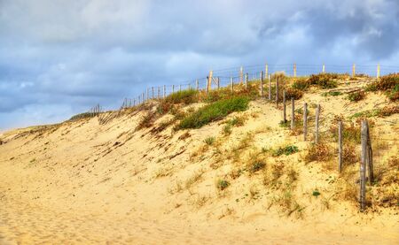Beach on the Atlantic Ocean near Seignosse - France, Aquitaine