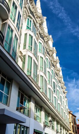 Typical building in the centre of Madrid - Spainの写真素材