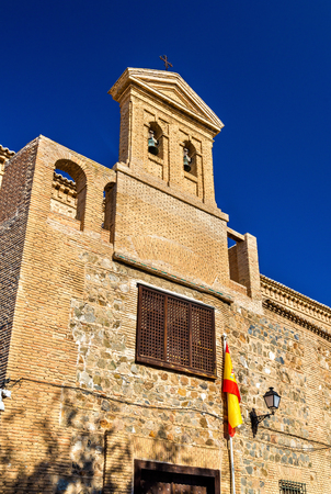 Synagogue of El Transito in Toledo, Spain. Now it is a museum.の写真素材