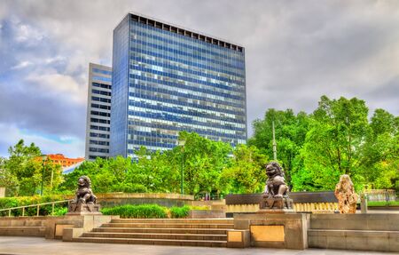 Tianjin Gardens in Melbourne, Australiaの写真素材