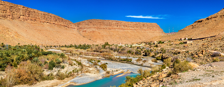 Landscape of Ziz Valley, Moroccoの写真素材
