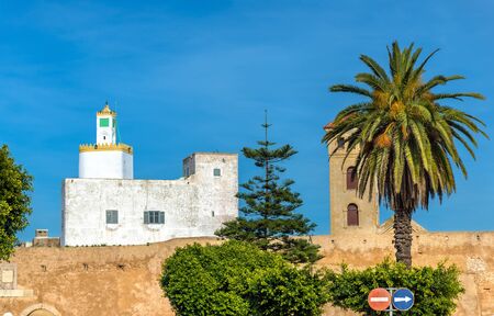 Cityscape of El Jadida town in Moroccoの写真素材