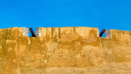 Fortifications of the Portuguese City of Mazagan in El-Jadidia, Moroccoの写真素材