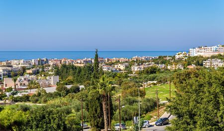Autumn panorama of Paphos - Cyprusの写真素材
