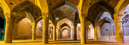 Vakil Mosque, a mosque in Shiraz, southern Iran. This mosque was built between 1751 and 1773, during the Zand periodのeditorial素材