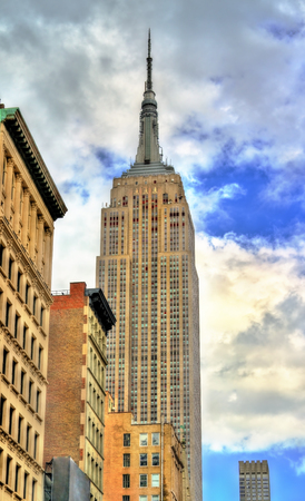 Empire State Building, the tallest in the world building from 1931 to 1970. Manhattan, New York Cityのeditorial素材