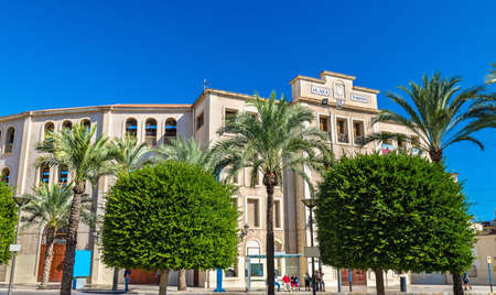 Plaza de toros, the bullfighting arena in Alicante - Spain