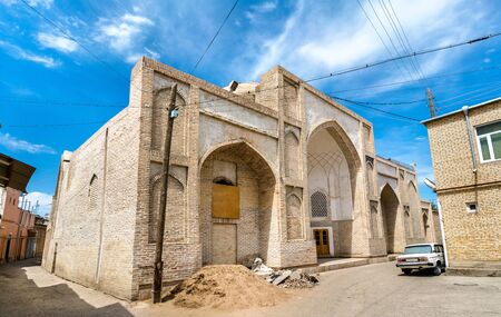 Khodja Zainuddin Mosque in Bukhara, Uzbekistanの写真素材