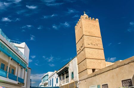 Hilali Mosque in Medina of Kairouan. A UNESCO world heritage site in Tunisia