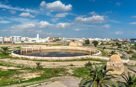 Medieval Aghlabid Basins in Kairouan, Tunisiaの写真素材