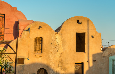 View of Ksar Ouled Boubaker in Tunisiaの写真素材