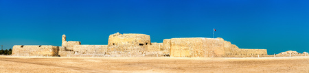 Bahrain Fort or Qalat al-Bahrain. A UNESCO World Heritage Siteの写真素材