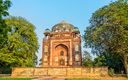 Barber Tomb at the Humayun Tomb Complex in Delhi, Indiaの写真素材
