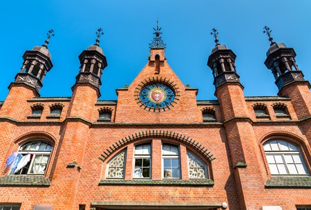 Hala Targowa, Covered Market in Gdansk, Polandの写真素材