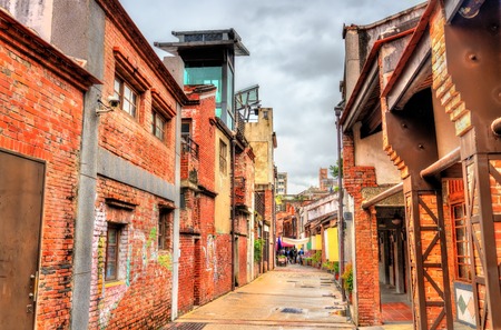 Bopiliao Historical Block in Taipei, Taiwanの写真素材