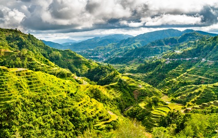 Rice Terraces of Banaue - Ifugao, the Philippinesの写真素材