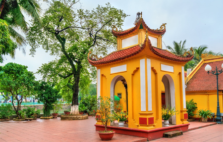 Tran Quoc Pagoda in Hanoi, Vietnamの写真素材