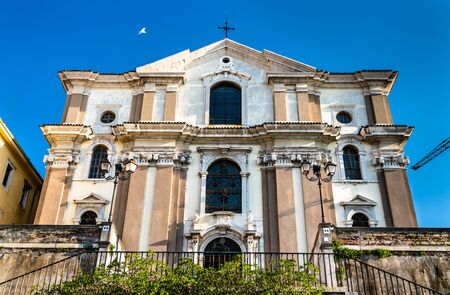 Church of Santa Maria Maggiore in Trieste, Italyの写真素材