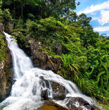 Datanla Waterfalls in Da Lat, Vietnamの写真素材