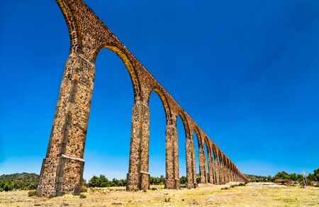 Aqueduct of Padre Tembleque in Mexicoの写真素材