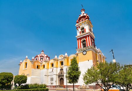 San Gabriel Franciscan Convent in Cholula, Mexicoの写真素材