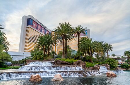 The Mirage resort and casino in Las Vegas - Nevada, United Statesのeditorial素材
