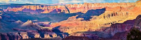 Panorama of Grand Canyon from Grandview Pointの写真素材