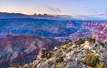 Landscape of the Grand Canyon in Arizona, USA