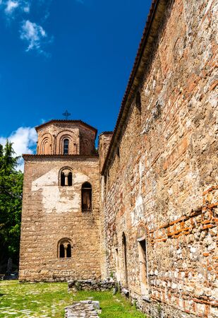 The Church of St. Sophia in Ohrid, North Macedoniaの写真素材