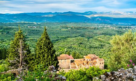 Saint Dimitrios Orthodox Metropolis at Mystras.    in Greeceの写真素材