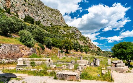 Archaeological Site of Delphi.    in Greece
