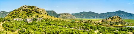 Archaeological site of Kaunos in Turkeyの写真素材