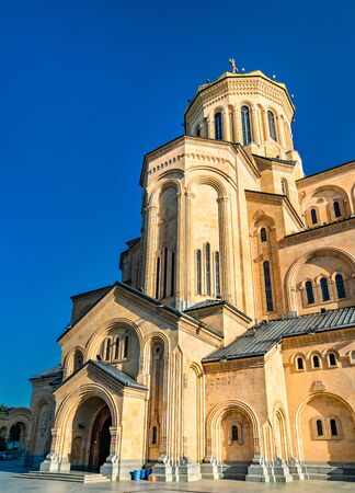 The Holy Trinity Cathedral of Tbilisi in Georgia