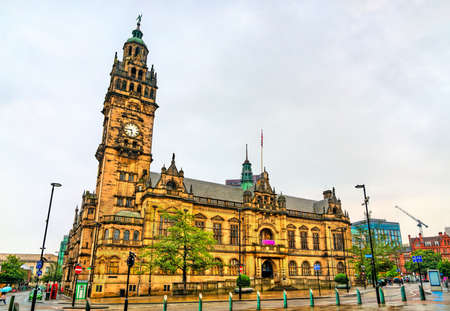 Sheffield Town Hall - South Yorkshire, UKのeditorial素材