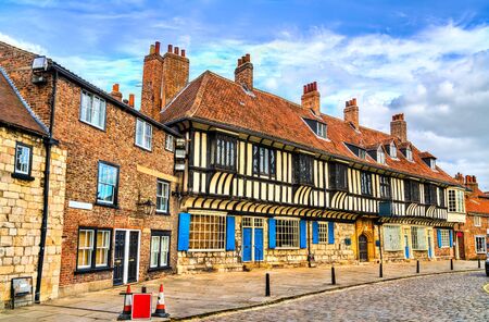 Traditional houses in York, England