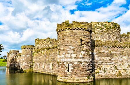 Beaumaris Castle in Wales, UKのeditorial素材