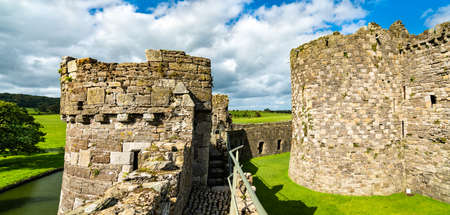 Beaumaris Castle in Wales, UKのeditorial素材