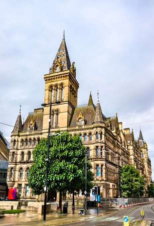 Manchester Town Hall in Englandのeditorial素材