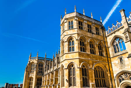 St George Chapel at Windsor Castle, Englandのeditorial素材